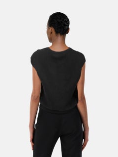 Hermès Mythical Phoenix Sleeveless Wool Top Size L