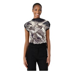 Top en laine sans manches Mythical Phoenix Hermès Taille L