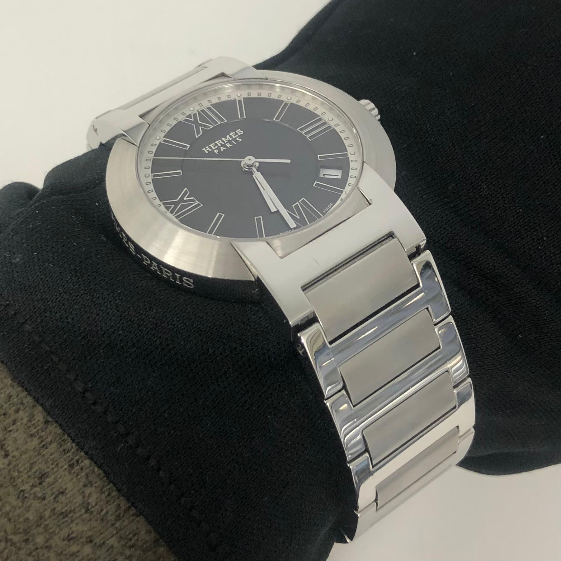 Hermes N01710 Women’s Watch Stainless Steel  For Sale 7