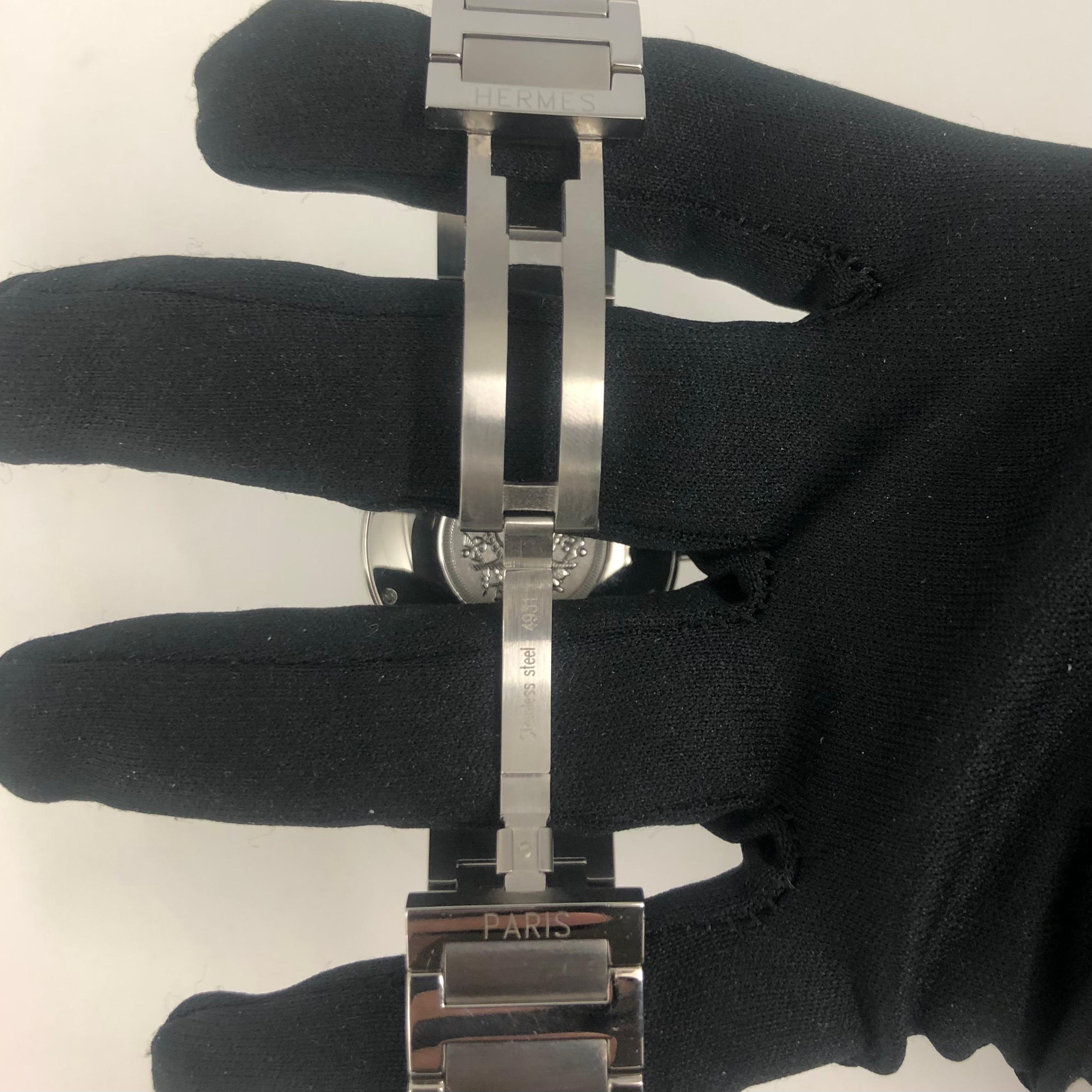 Hermes N01710 Women’s Watch Stainless Steel  For Sale 3