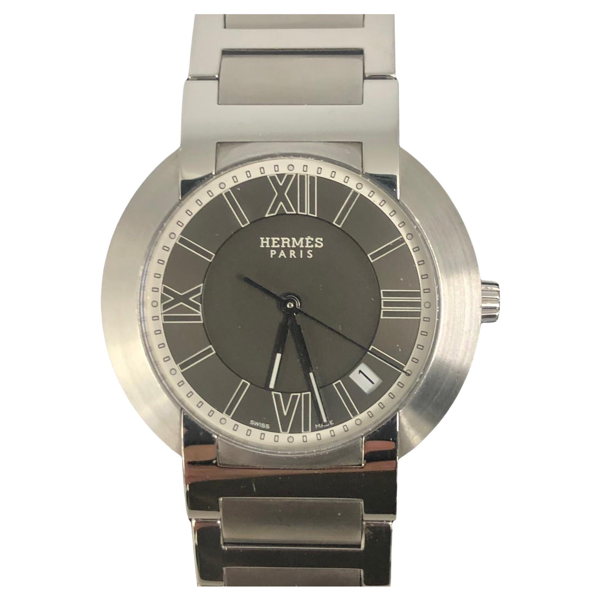 Hermes N01710 Women’s Watch Stainless Steel  For Sale