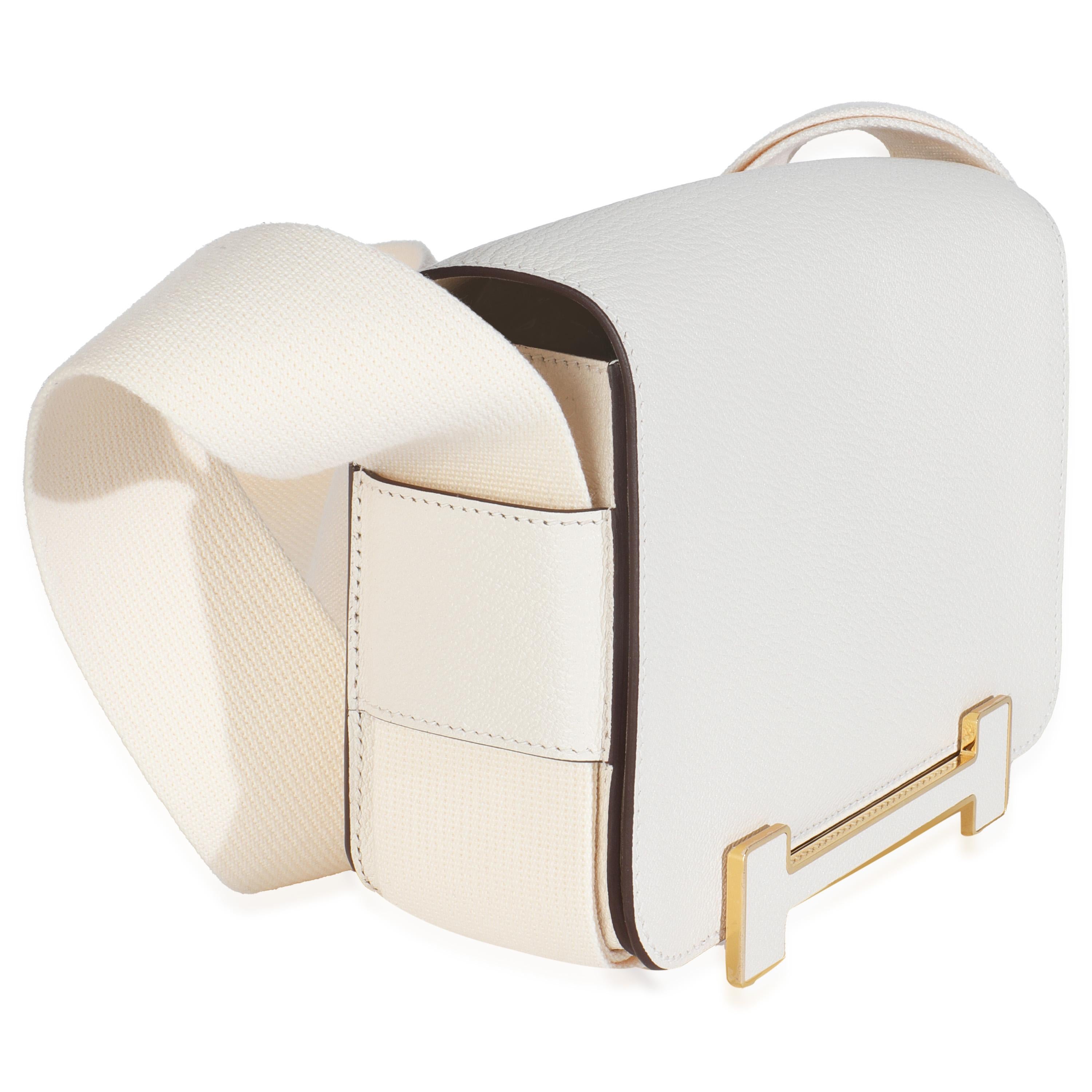 Beige Hermès Nata Chevre Mysore Geta GHW in vendita