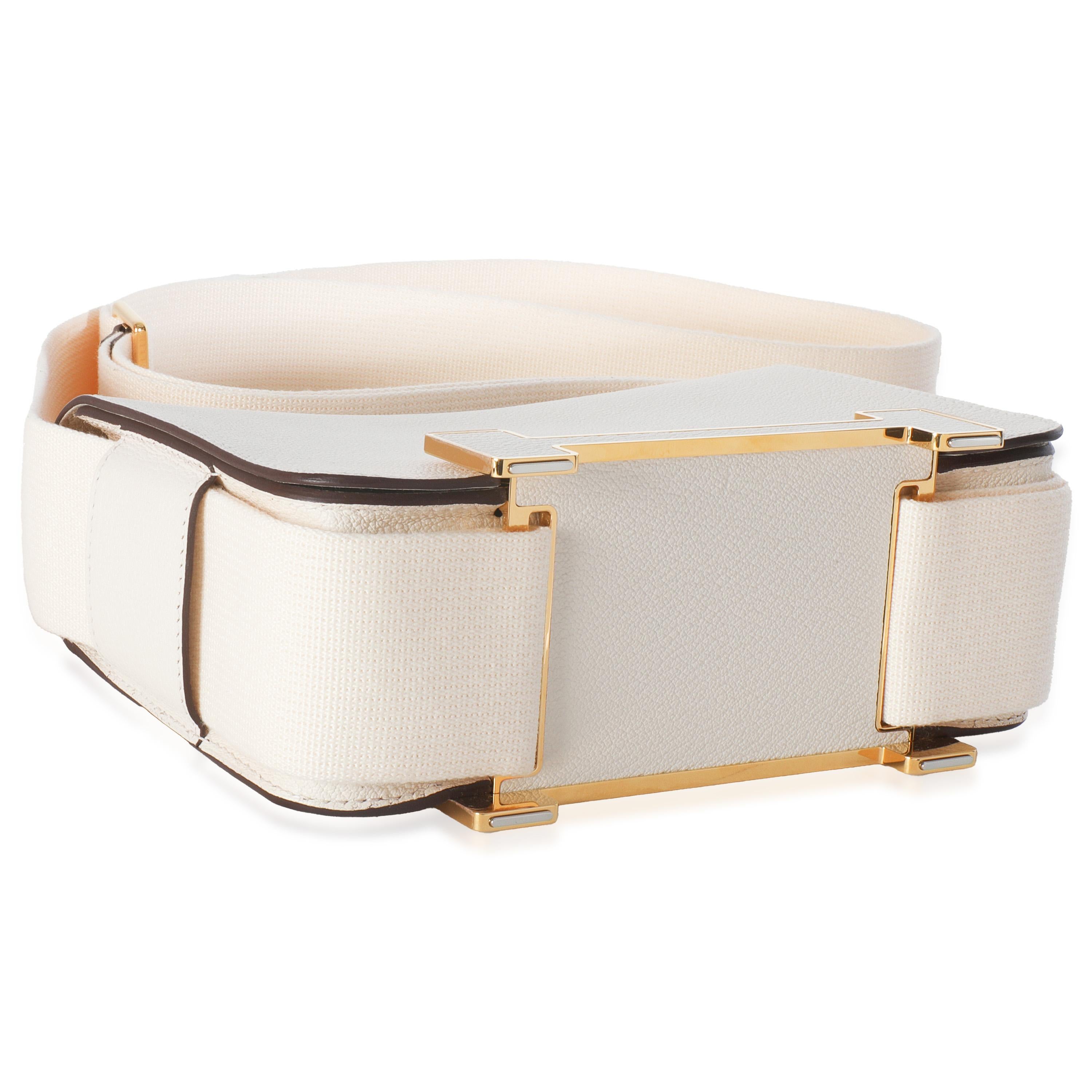 Donna Hermès Nata Chevre Mysore Geta GHW in vendita