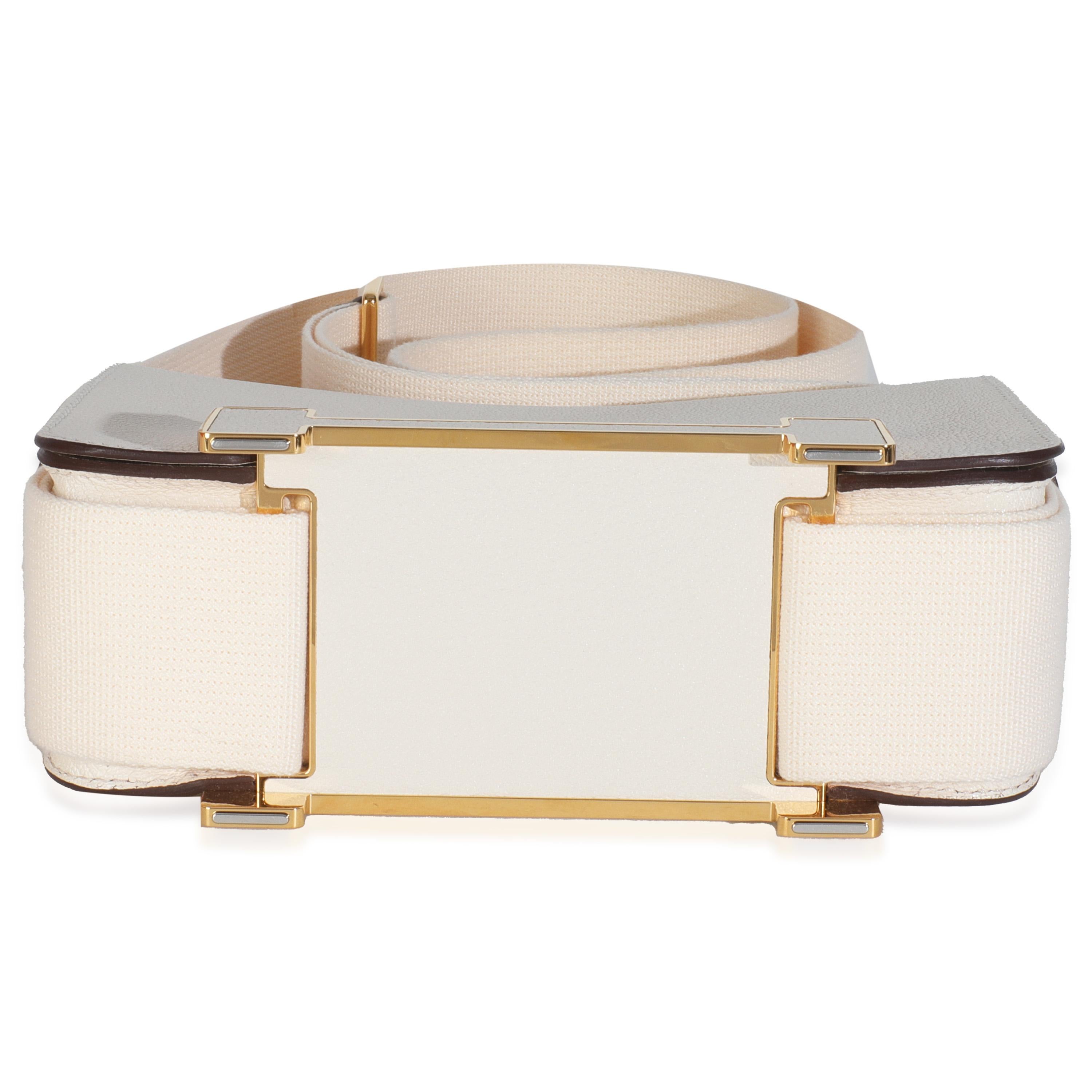 Hermès Nata Chevre Mysore Geta GHW in vendita 3