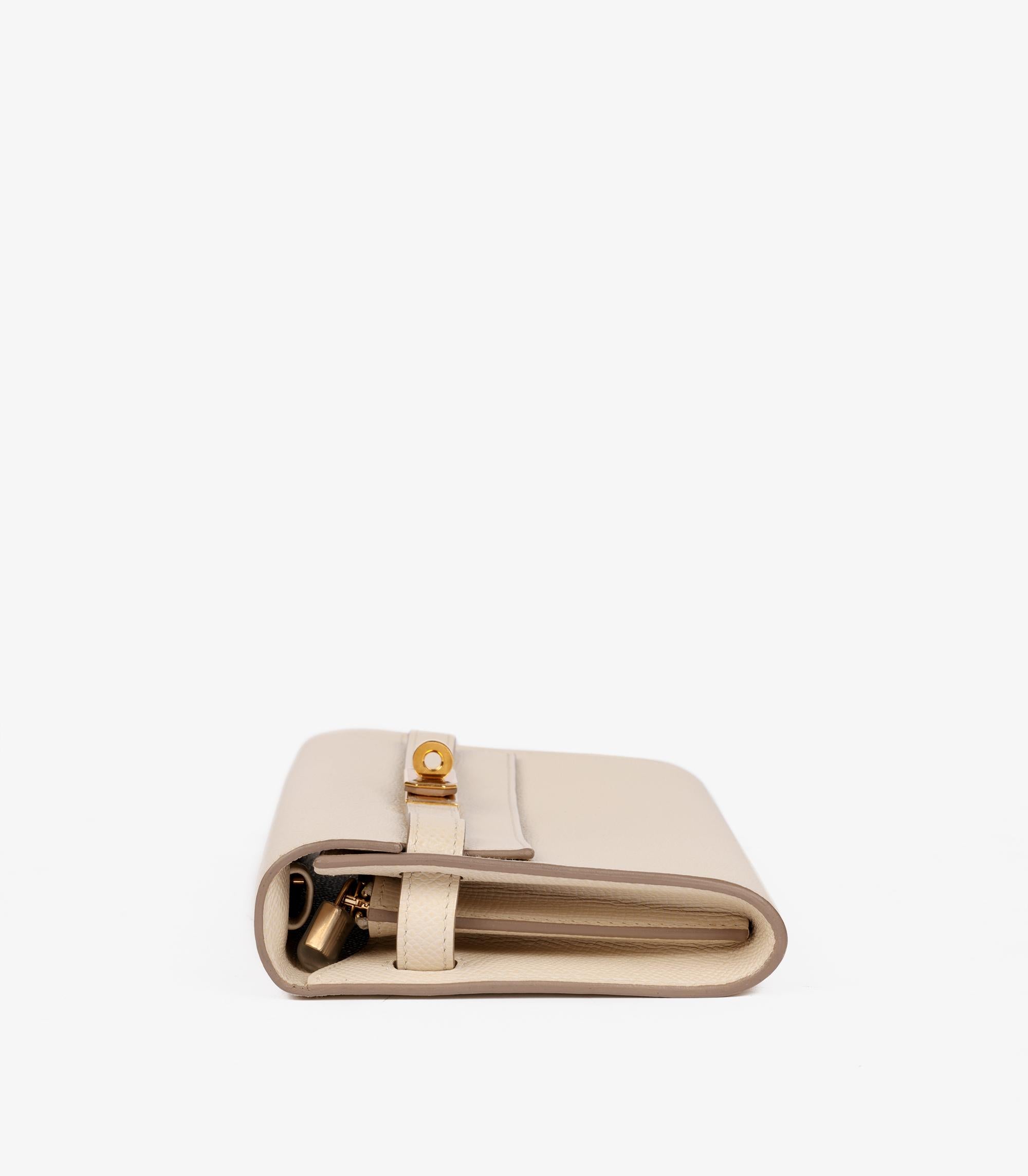 Hermès Nata Epsom Leather Kelly To Go Long Wallet For Sale 1