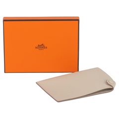 Hermès Nata Epsom Tarmac Passport Holder NIB