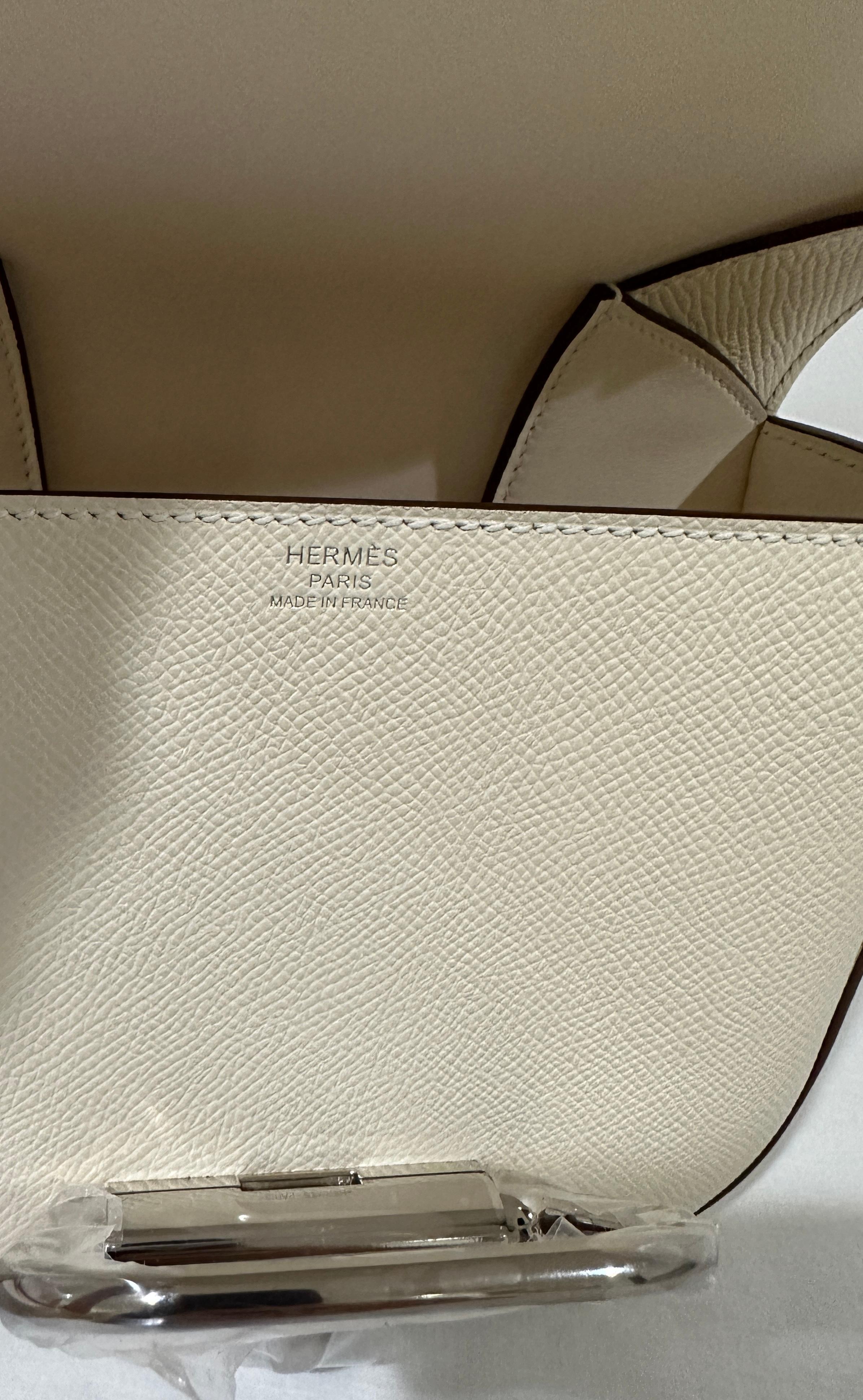 Hermes Nata Mini Della Cavalleria Epsom Crossbody Bag  For Sale 2