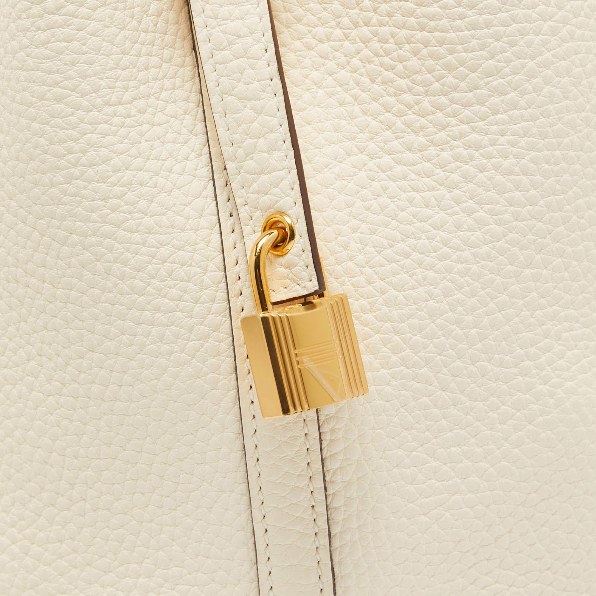 Hermès Nata Taurillon Clemence Leather Picotin Lock 18 Bag 2