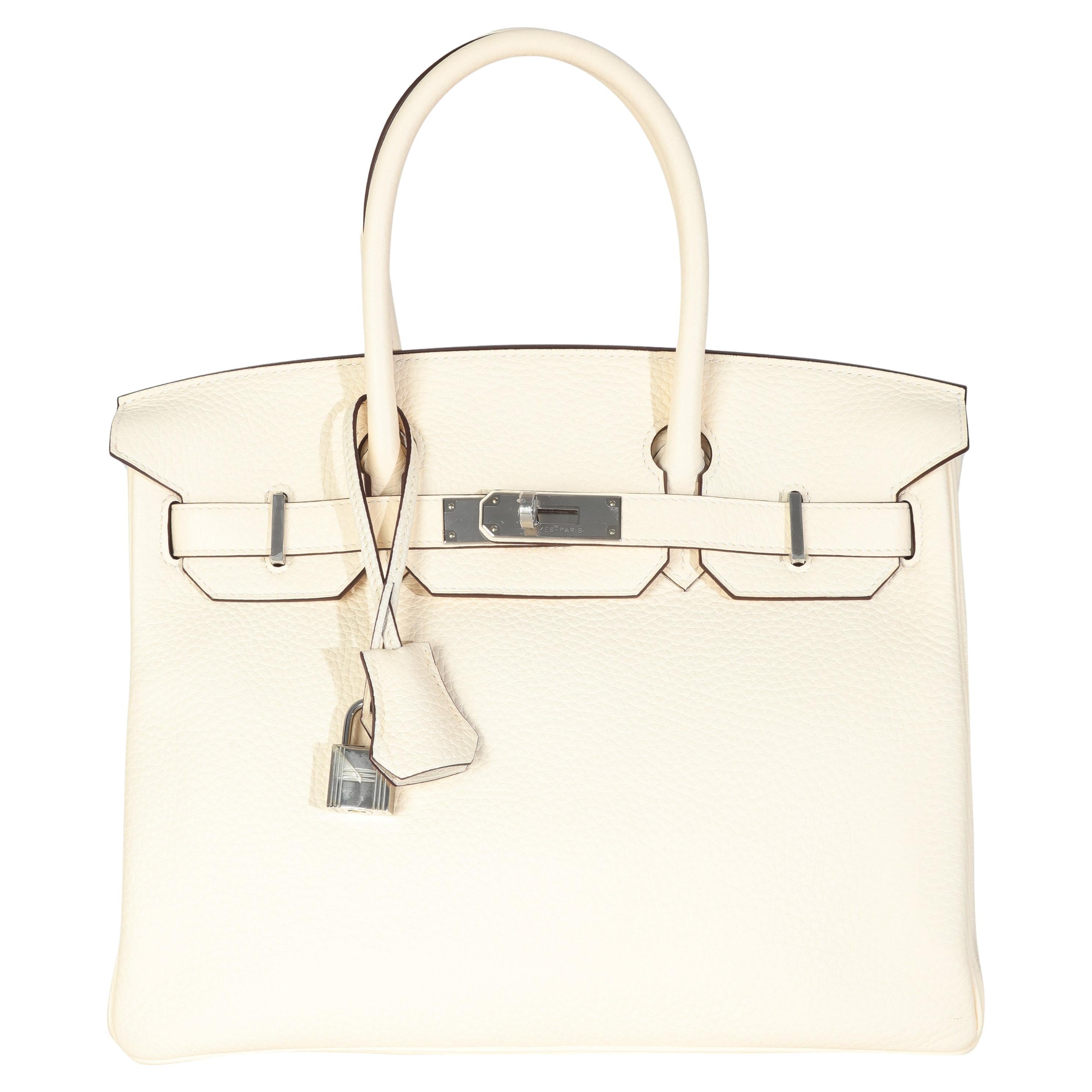Hermès Nata Togo Birkin 30 PHW en venta