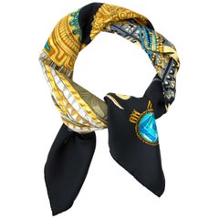 Hermès "Native American Feathers" Scarf