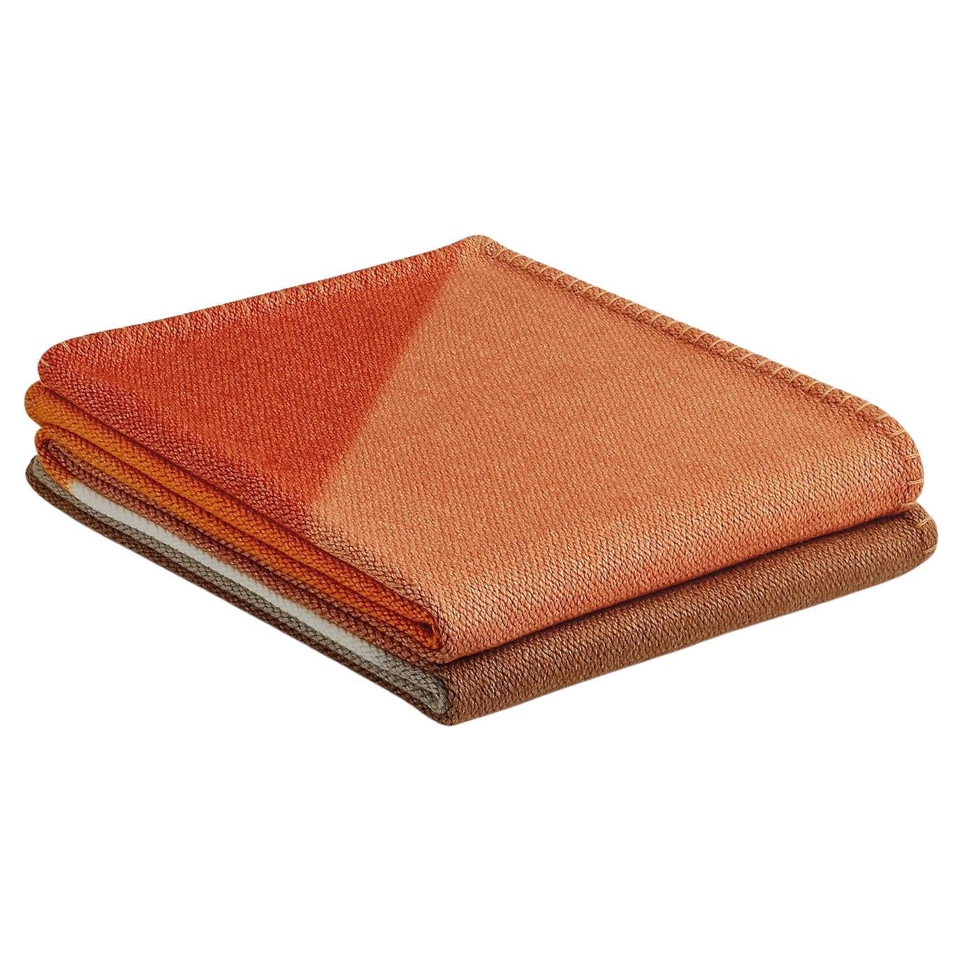 Hermes Avalon Merino Wool Cashmere Throw Blanket Ecru Gris Fonce at