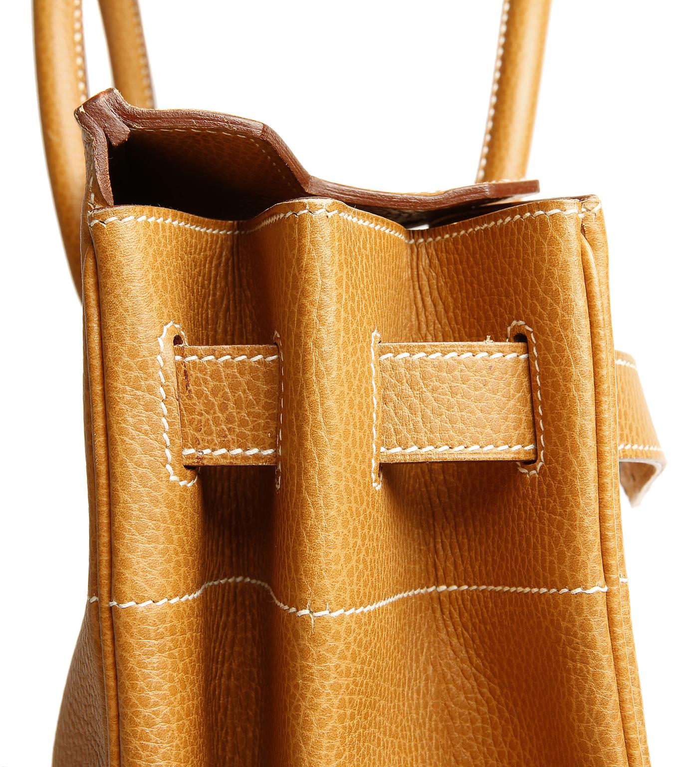 Hermès Natural Ardennes Leather HAC 45 cm Bag 2