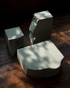 Hermes - Natural Concrete - Design Sculpture Paolo Giordano Classic Cement Cast