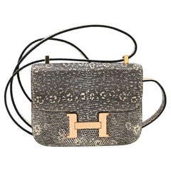 Hermès in pelle di lucertola naturale Ombre HSS Horizon Ordine Speciale Constance 14