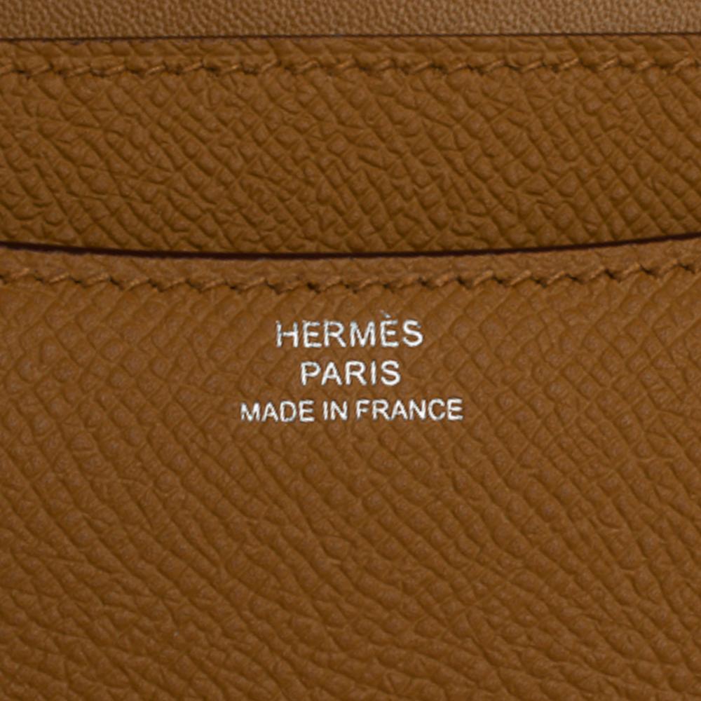 Hermes Natural Sable Evercolor Leather Mini Enamel Lacquer Hardware Constance Ba 3