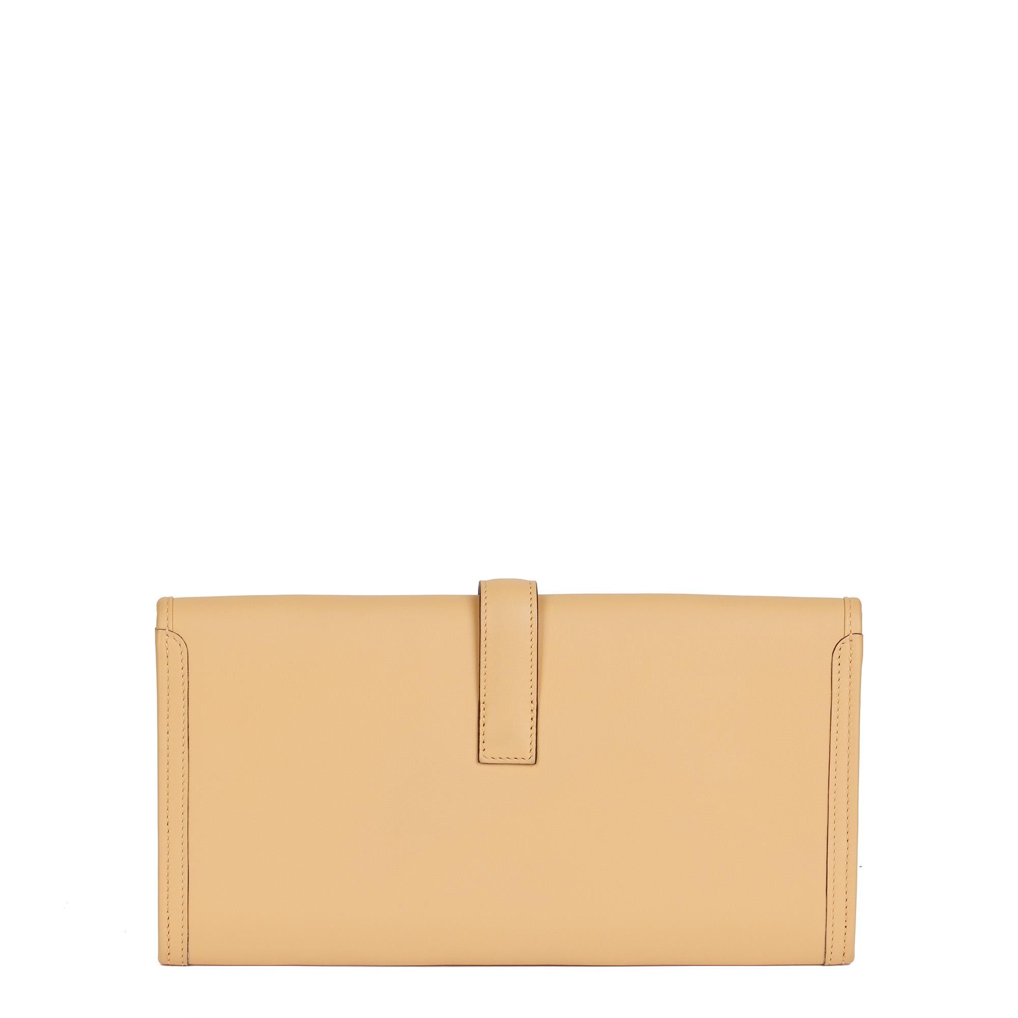 Women's HERMÈS Natural Sable Swift Leather Jige Elan 29