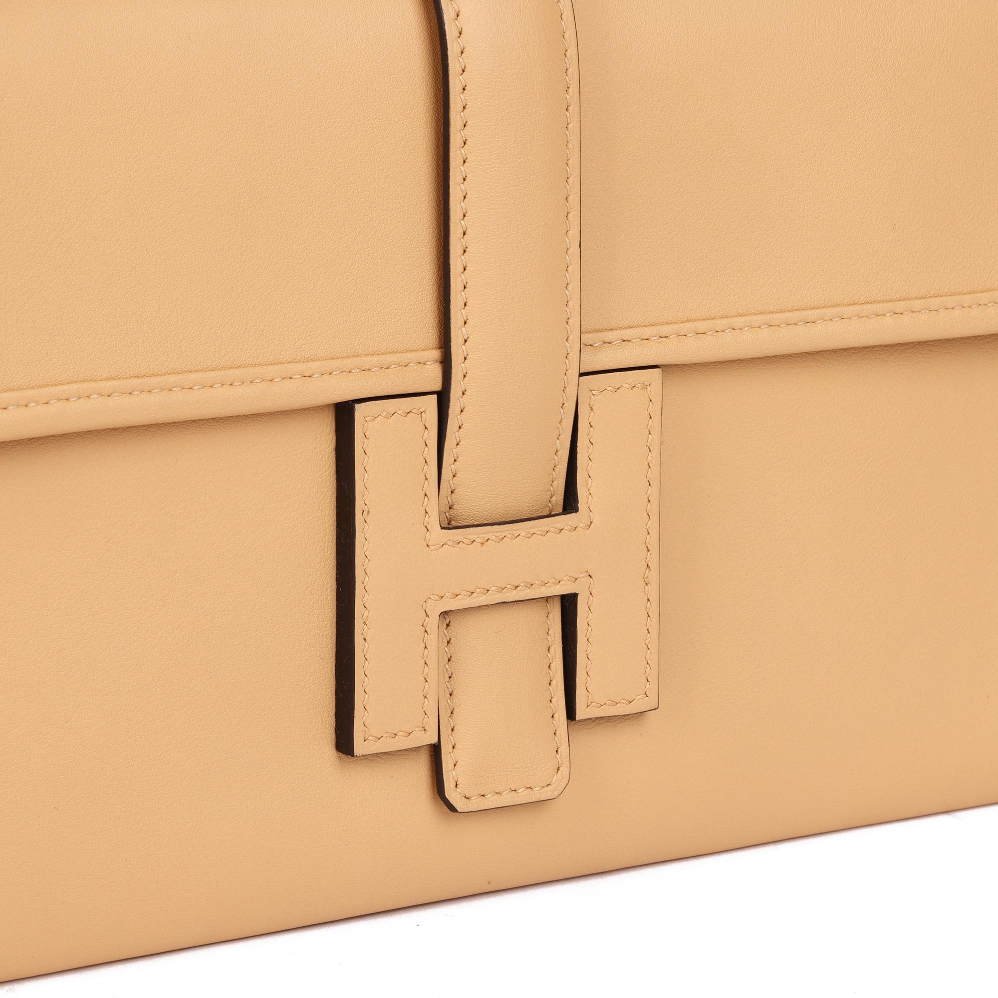 HERMÈS Natural Sable Swift Leather Jige Elan 29 2