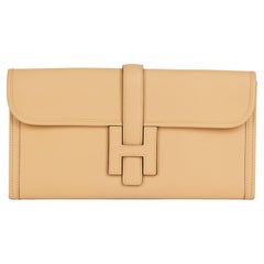 HERMÈS Natural Sable Swift Leather Jige Elan 29