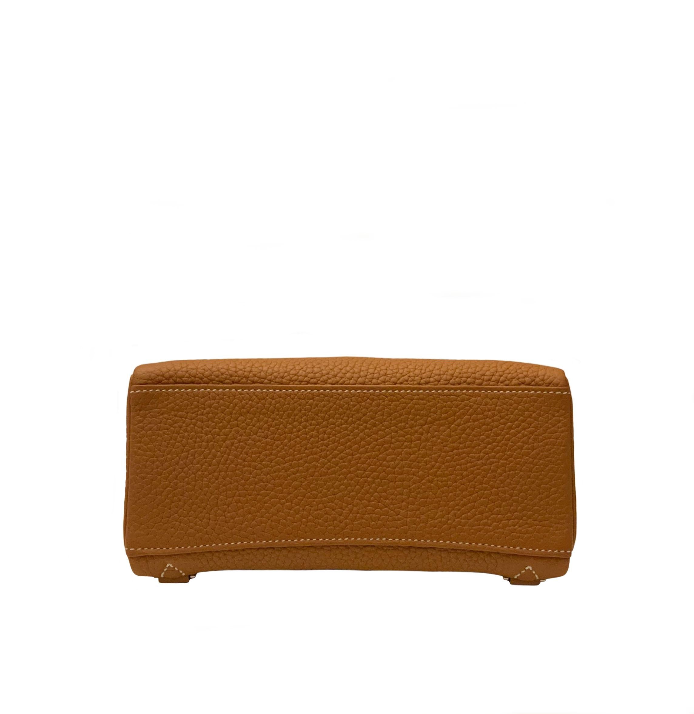 Hermès Natural Togo Leather Kelly Ado II Backpack 4