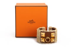 Hermès Natural Wicker Cuff