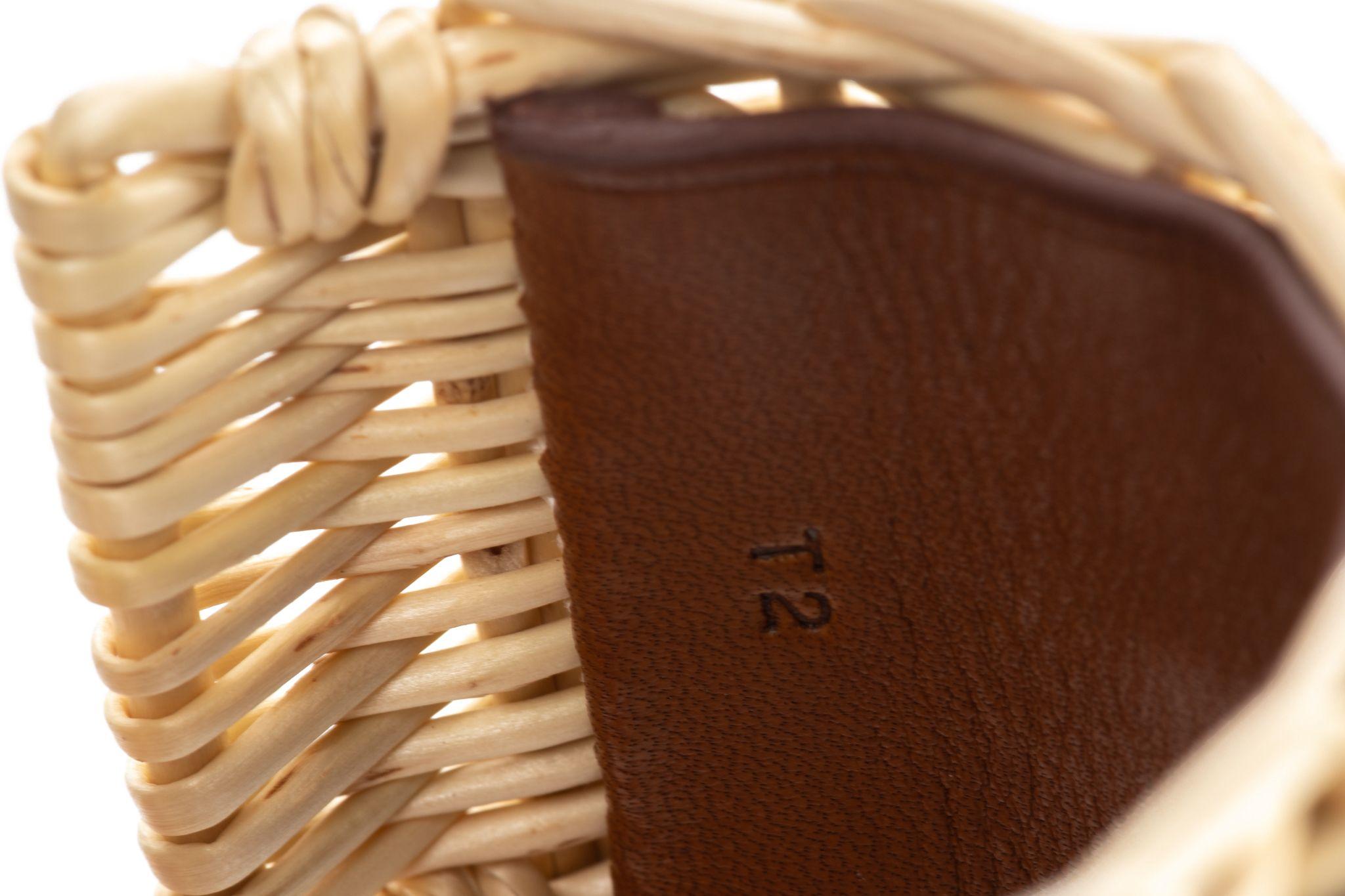Hermès Natural Wicker Cuff 1