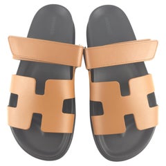 Hermès  Naturel calfskin Size 39.5 Chypre sandal