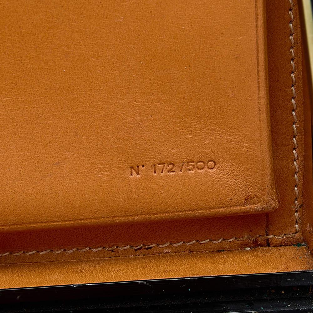 Men's Hermes Naturel Carbon Fiber Vache Leather Espace 42 Limited Edition Briefcase