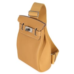 Hermès Naturel Sable Togo Hac A Dos PM PHW