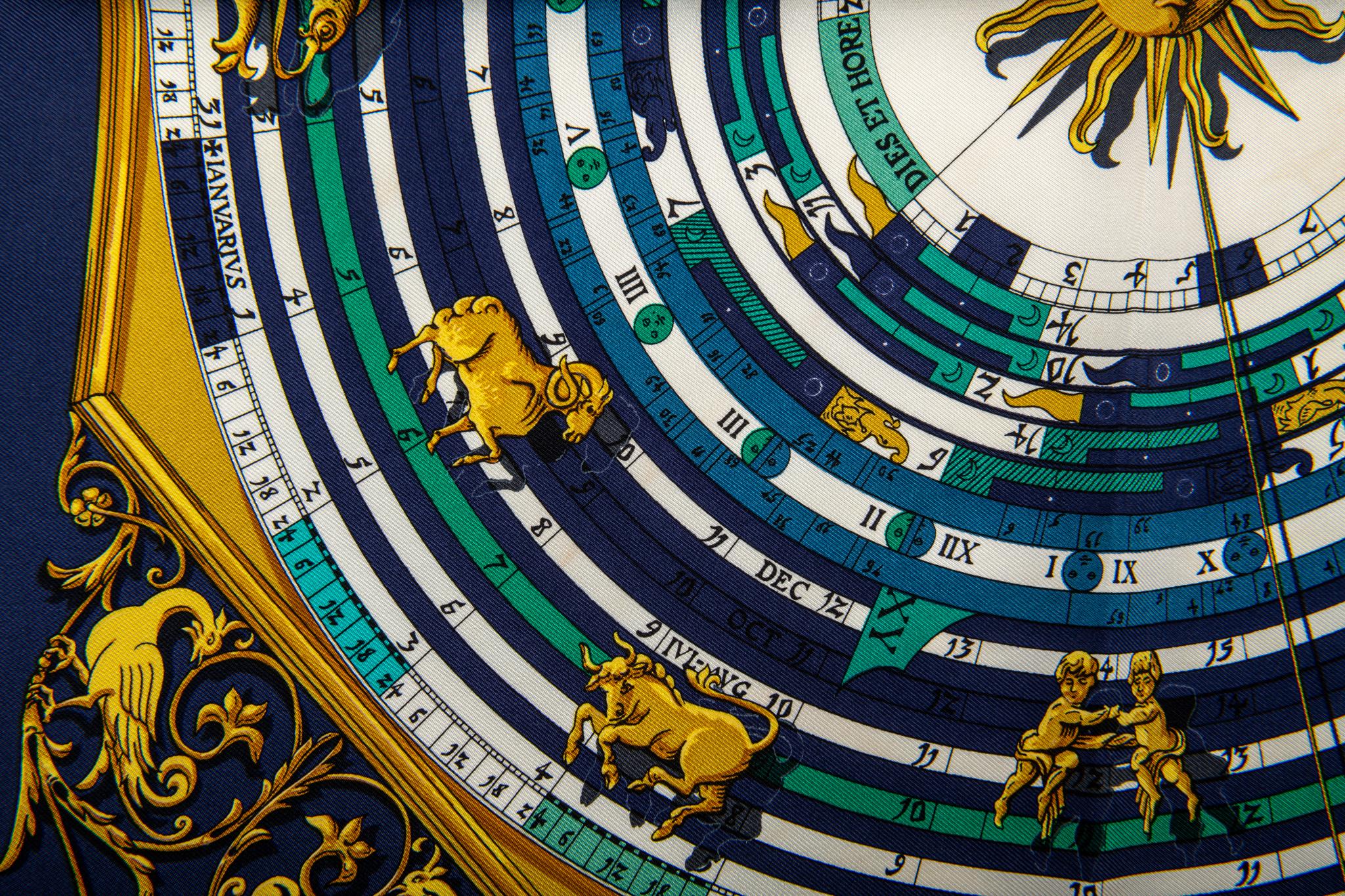 hermes astrology scarf