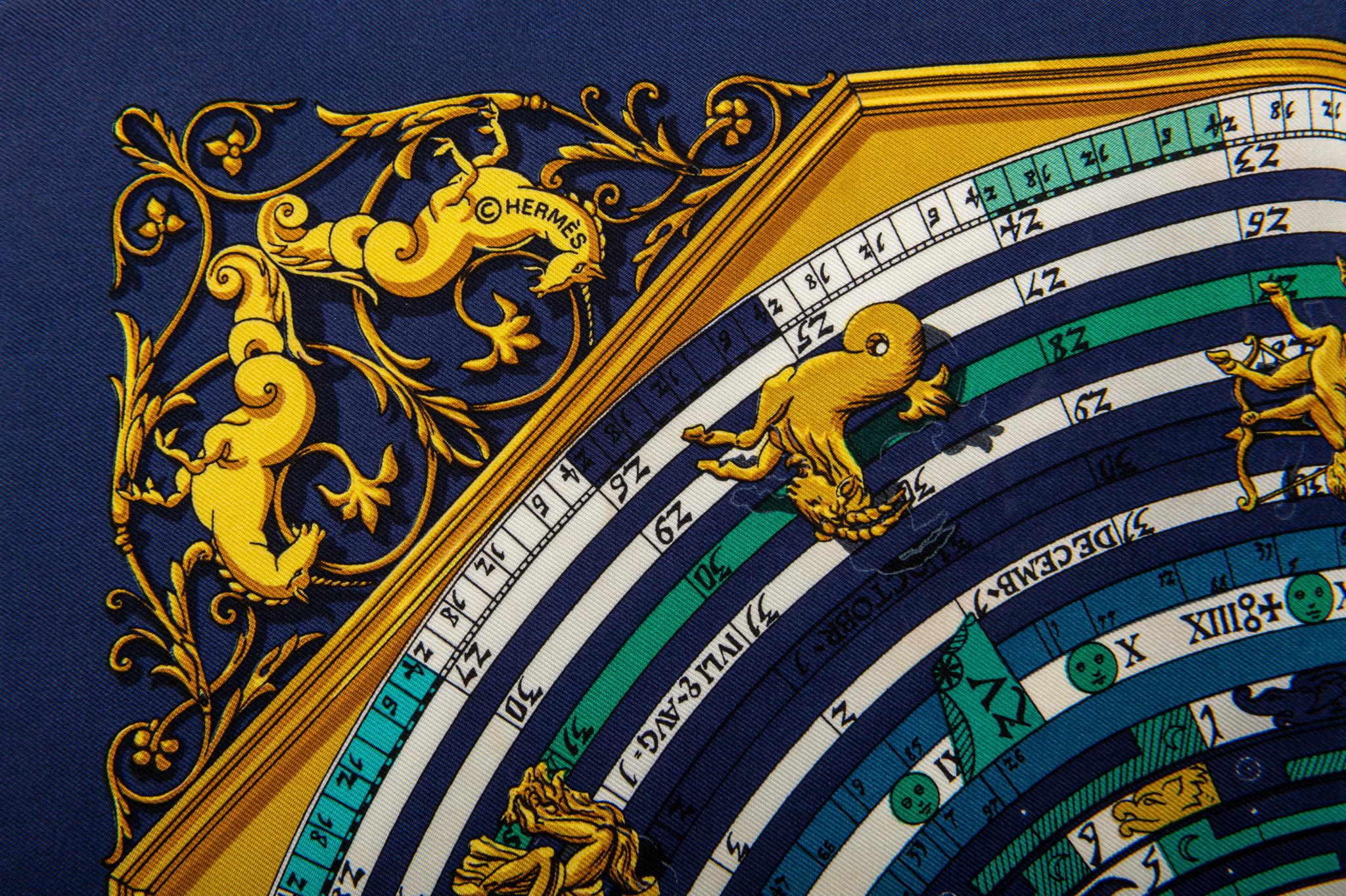 hermes zodiac scarf