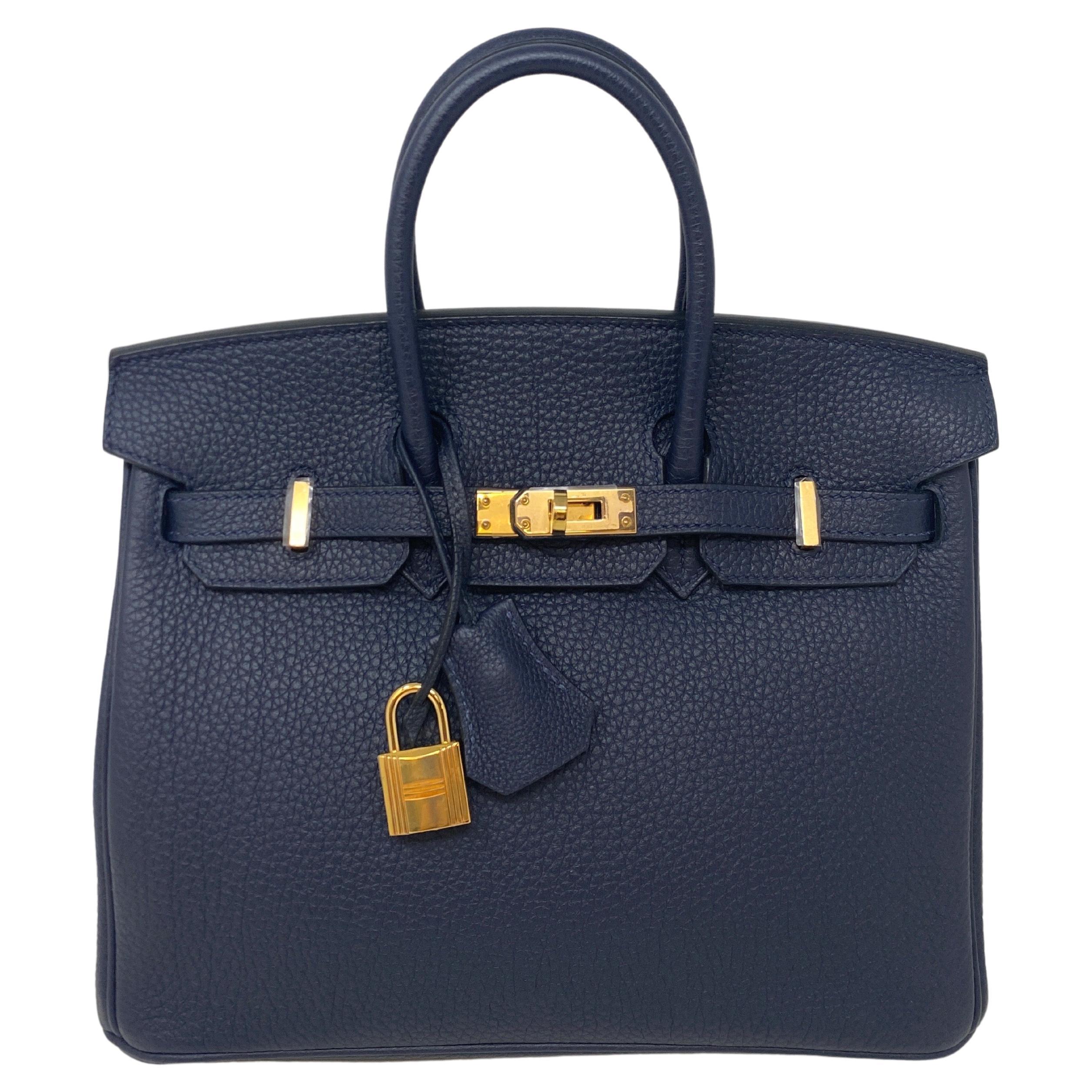 Hermes Navy Birkin 25 Bag At 1stDibs Navy Blue Birkin 25 Hermes Bag 