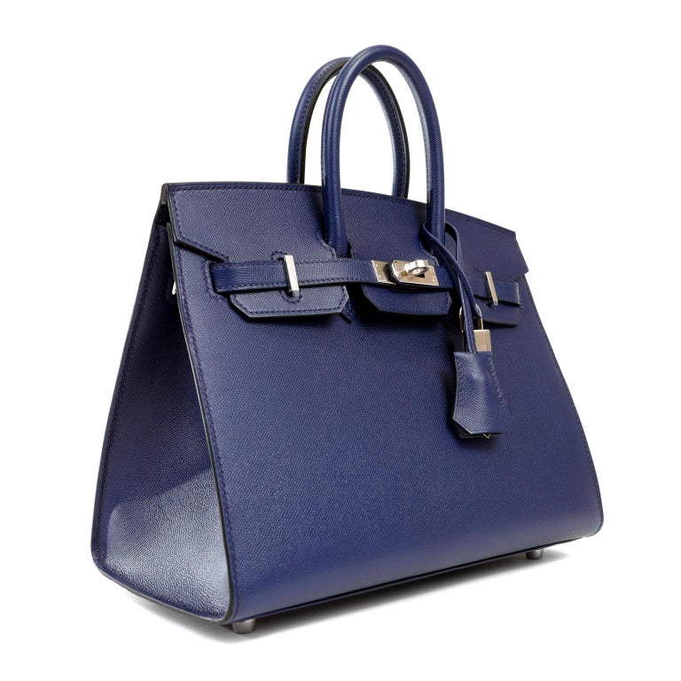 Hermès 2007 Pre-owned Birkin 25 Bag - Blue