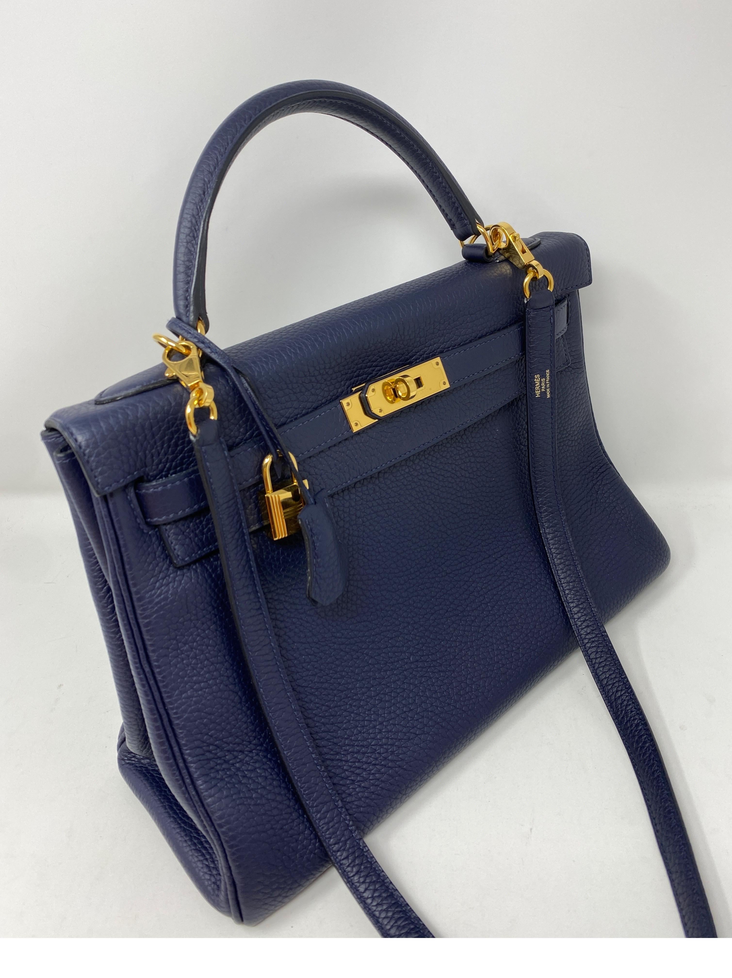navy blue kelly bag