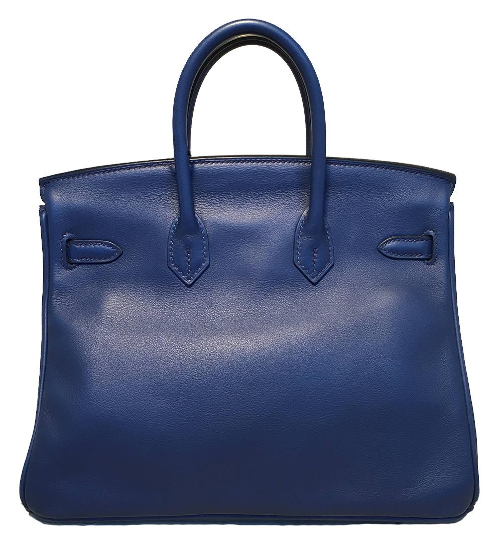 birkin bag navy blue