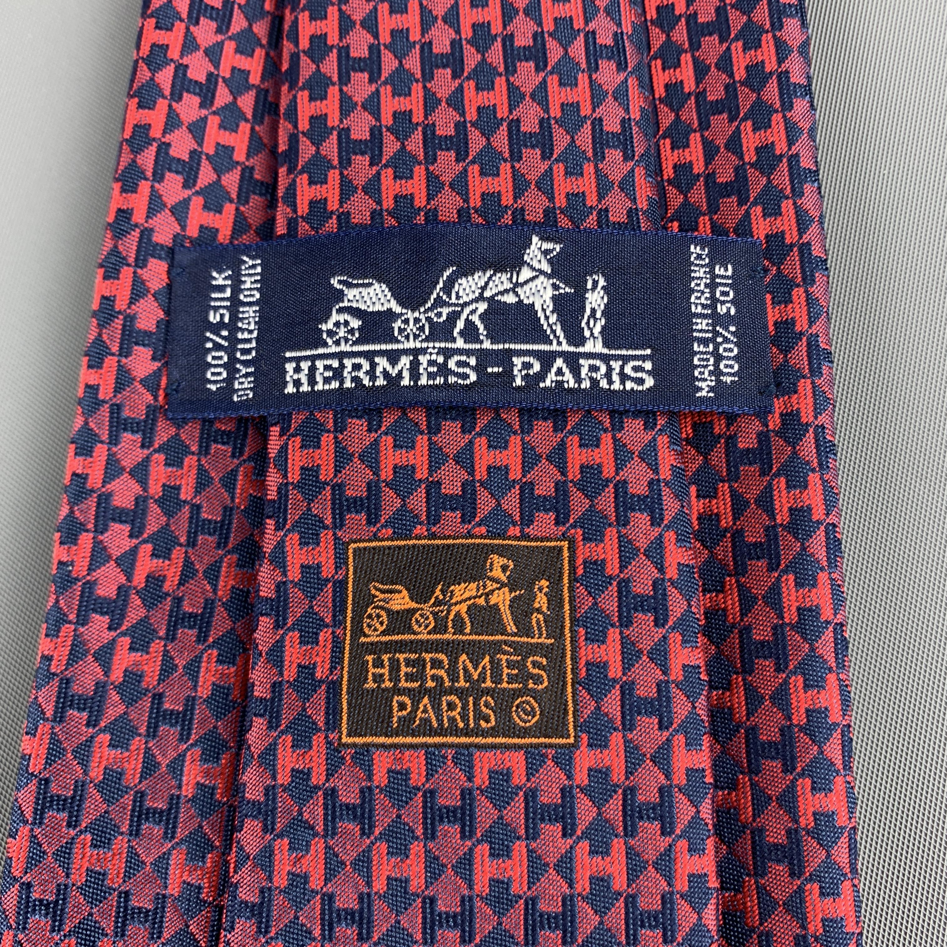 hermes tie h