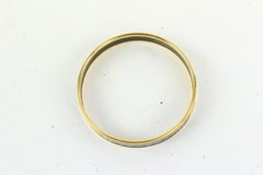 Hermès Navy x Green x Gold Enamel Cloisonne PM Bangle Bracelet 101h13