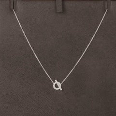 Hermes Necklace Finesse Diamond 18K White Gold New