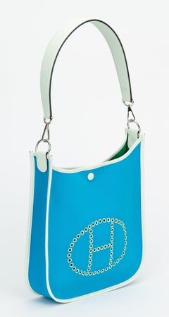 Hermès Neo Evelyne PM Bleu Azteque