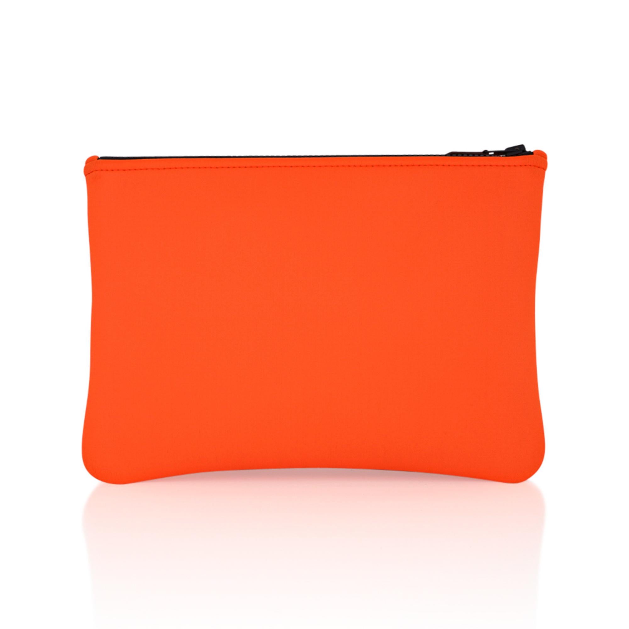 Hermes Neobain Case Neon Orange Small Model 3