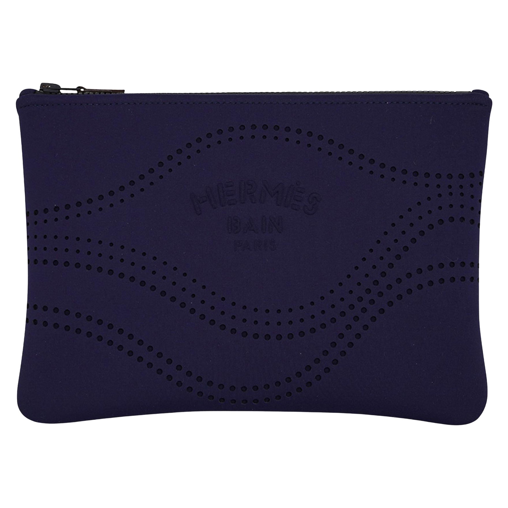Hermes Neobain Waves Case Marine Small Model