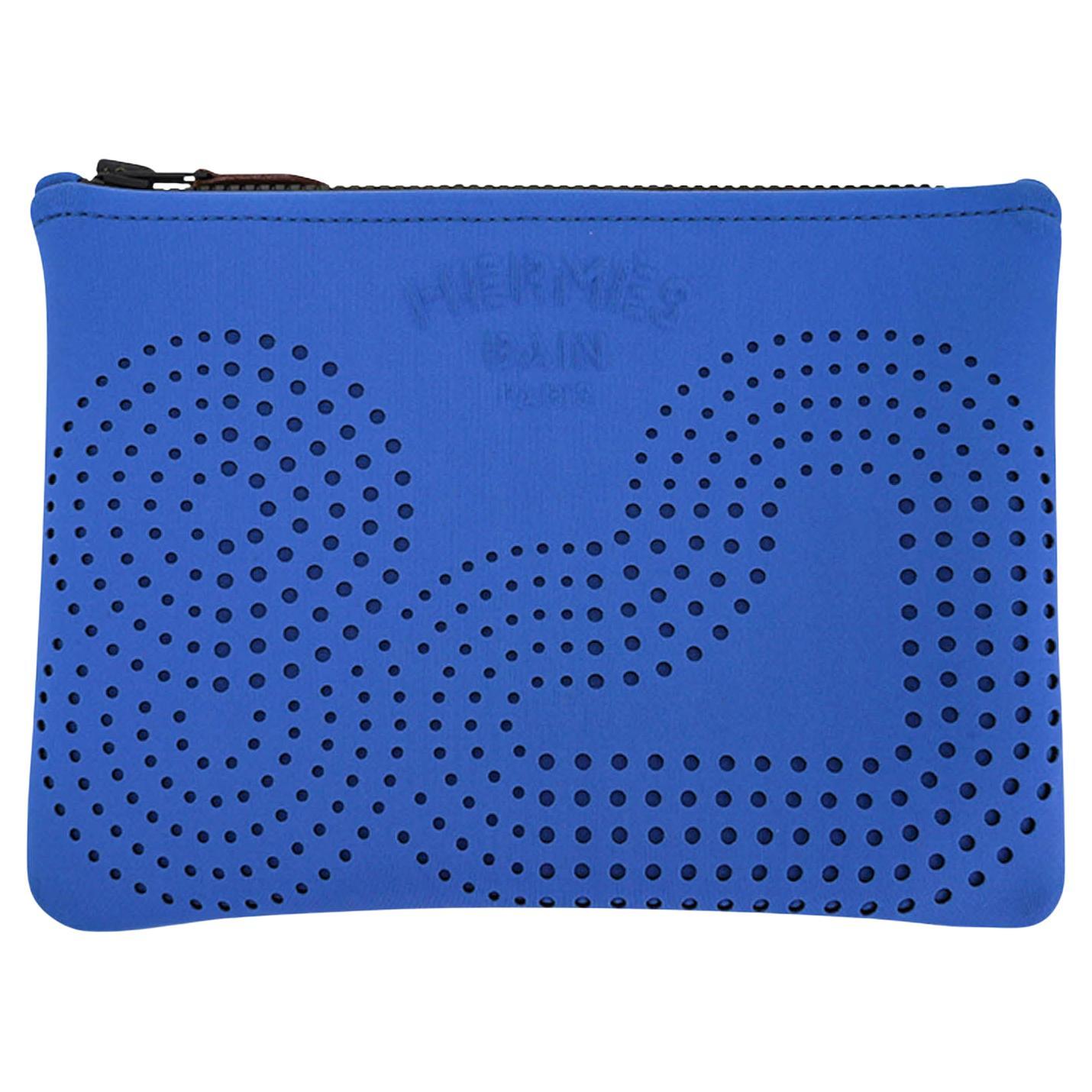 Hermes Neobain Zen au Soleil Blue Nottingham Case Small Model Bain