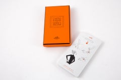 Hermes Never Open Iconic Orange Knotting Cards