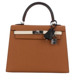 Hermès New 4 Color Kelly Sellier 25