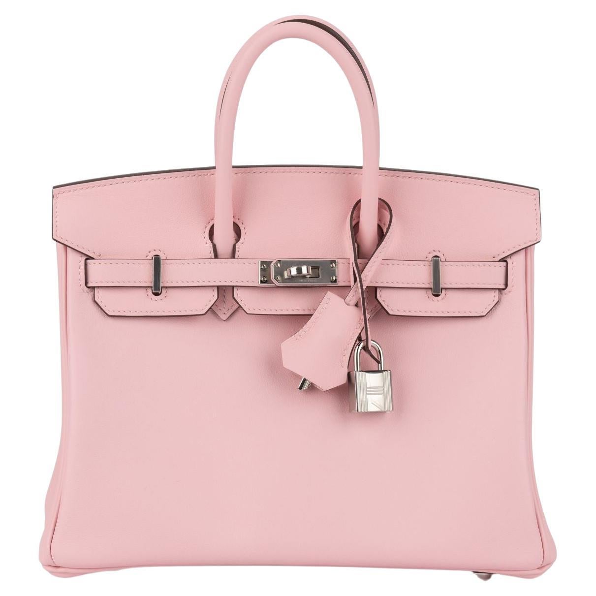 Hermès New Birkin 25 Rose Sakura Swift For Sale
