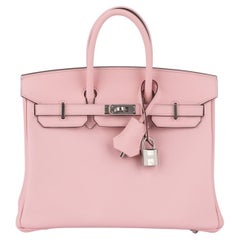 Hermès Neue Birkin 25 Rose Sakura Swift