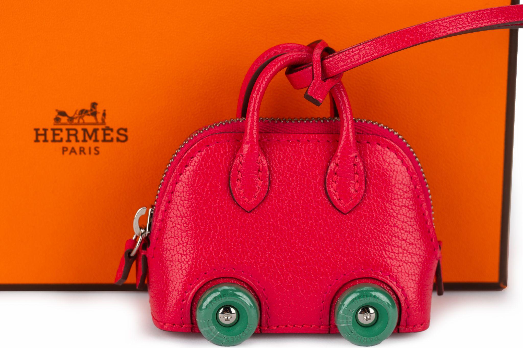 Women's or Men's Hermès New Bolide On Wheels Bag Charm