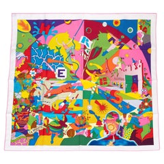 Hermès New ça Decoiffe Foulard en soie