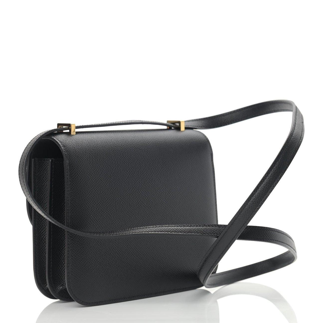 New Condition
From 2021 Collection
Epsom Leather
Leather Interior 
Gold Plated Hardware
Measures 7.25