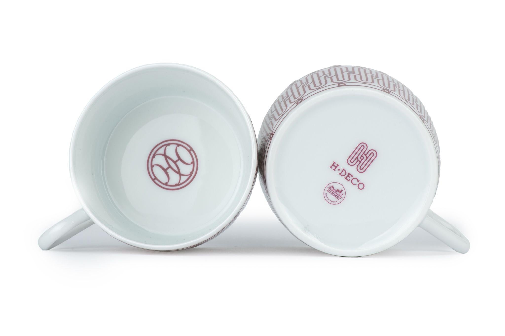 Hermès New Cups and Saucer Set For Sale 1