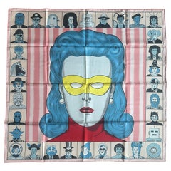 Pañuelo de seda Hermes NEW Dress Code Doble Cara 90cm